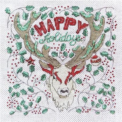 (image for) Happy Holidays, Deer